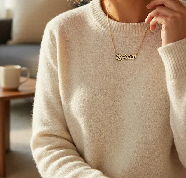 Size Özel Bir Hikaye: Kişiye Özel Harf ve İsim Kolye-Kişiselleştirilebilir S Seri