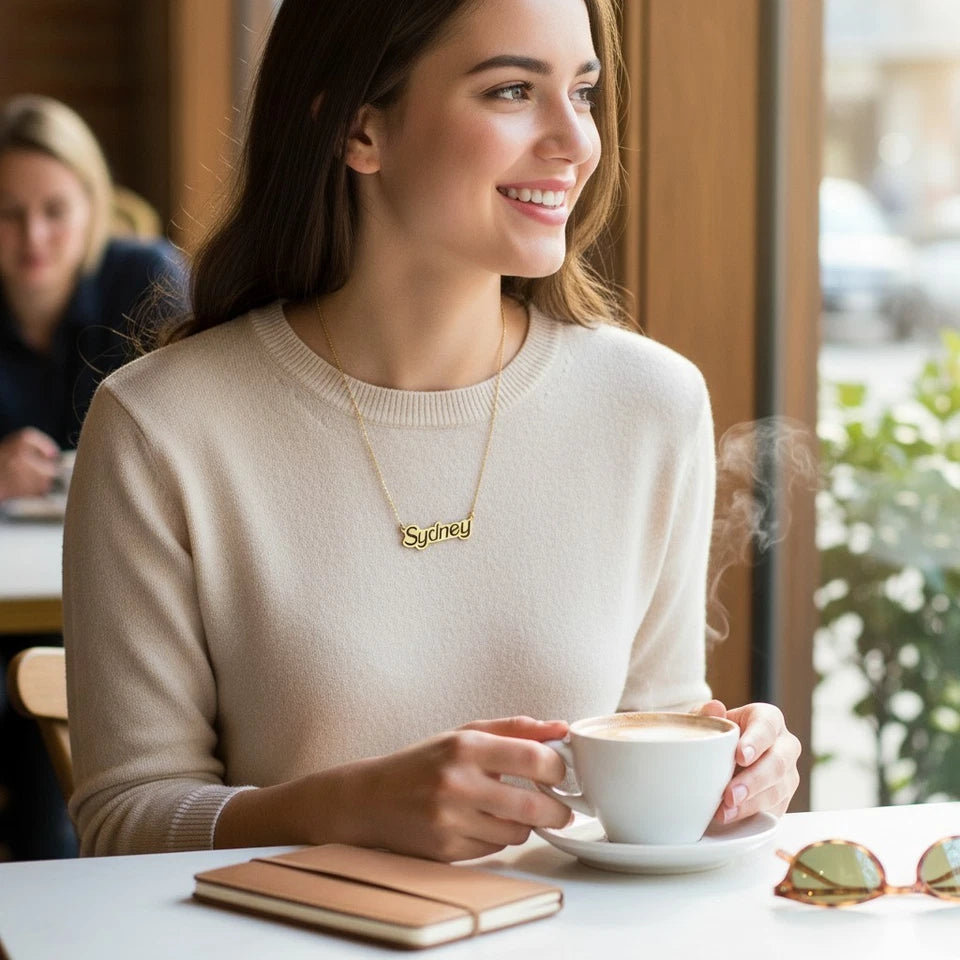 Size Özel Bir Hikaye: Kişiye Özel Harf ve İsim Kolye-Kişiselleştirilebilir S Seri